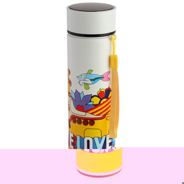 Reusable Insulated Drinks Bottle Digital Thermometer - Yellow Submarine - Image 5