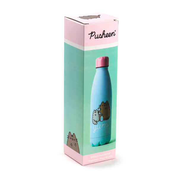 Reusable Insulated Drinks Bottle 500ml - Pusheen the Cat Foodie - Image 2