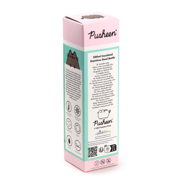 Reusable Insulated Drinks Bottle 500ml - Pusheen the Cat Foodie - Image 7