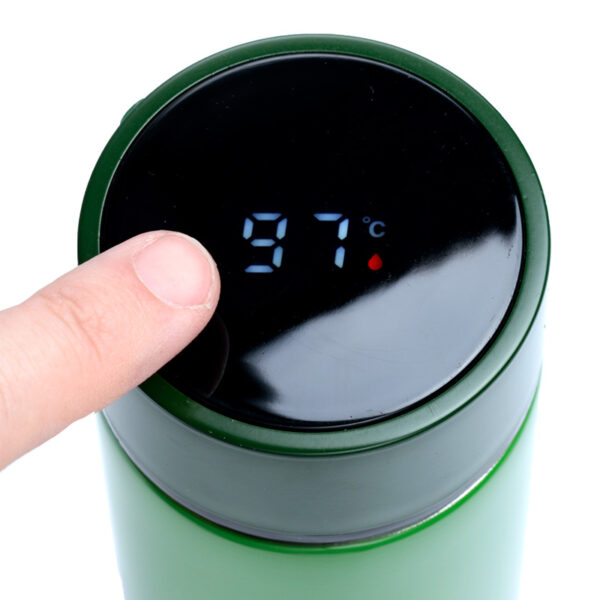 Reusable Insulated Drinks Bottle Digital Thermometer - Minecraft Creeper - Image 2