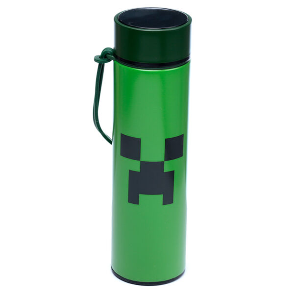 Reusable Insulated Drinks Bottle Digital Thermometer - Minecraft Creeper - Image 4