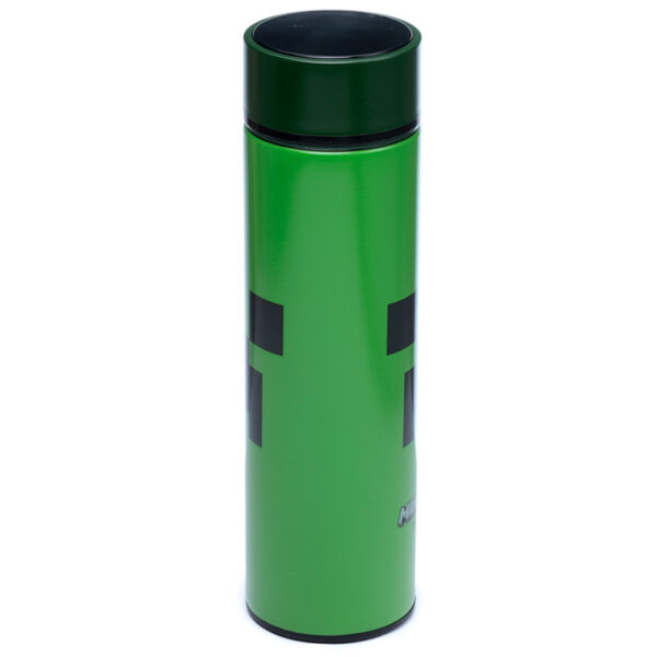 Reusable Insulated Drinks Bottle Digital Thermometer - Minecraft Creeper - Image 5