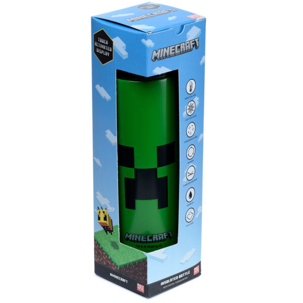 Reusable Insulated Drinks Bottle Digital Thermometer - Minecraft Creeper - Image 8