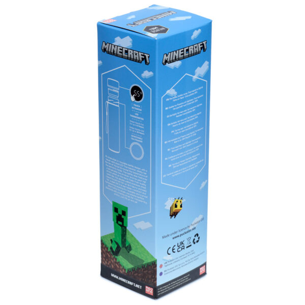 Reusable Insulated Drinks Bottle Digital Thermometer - Minecraft Creeper - Image 9