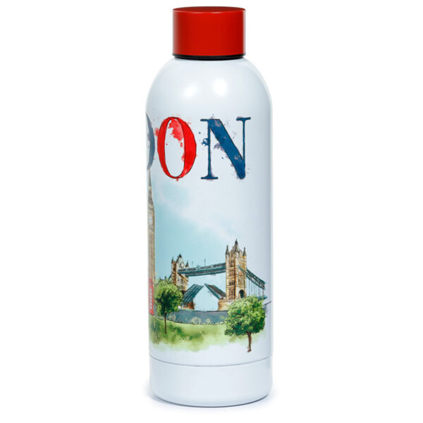 Reusable Insulated Drinks Bottle 530ml - London Tour - Image 5