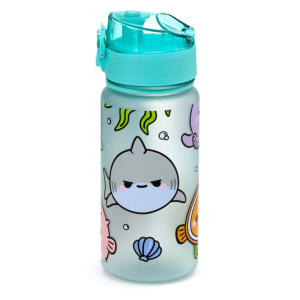 350ml Shatterproof Pop Top Children's Water Bottle - Adoramals Sealife - Image 5