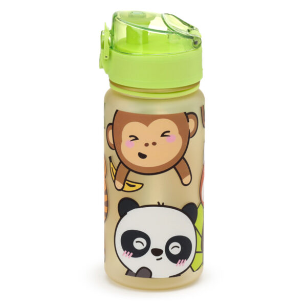 350ml Shatterproof Pop Top Children's Water Bottle - Adoramals Wild - Image 5