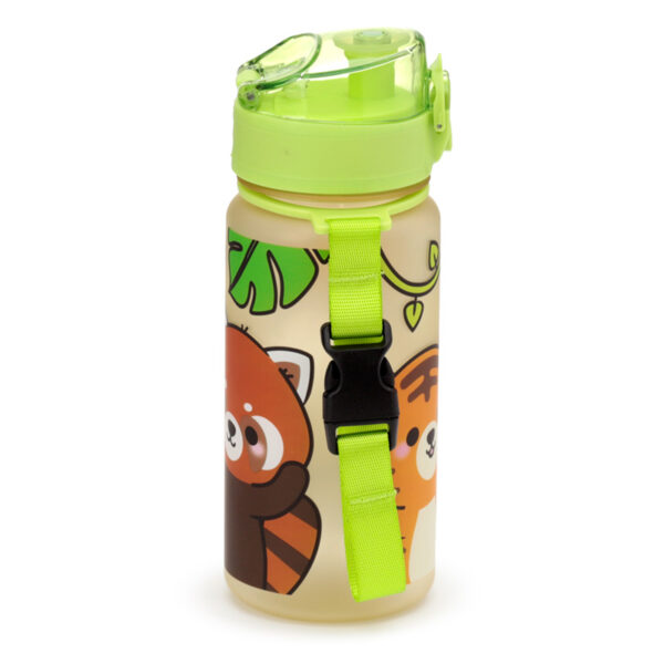 350ml Shatterproof Pop Top Children's Water Bottle - Adoramals Wild - Image 8