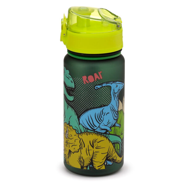350ml Shatterproof Pop Top Children's Water Bottle - Dinosauria - Image 5