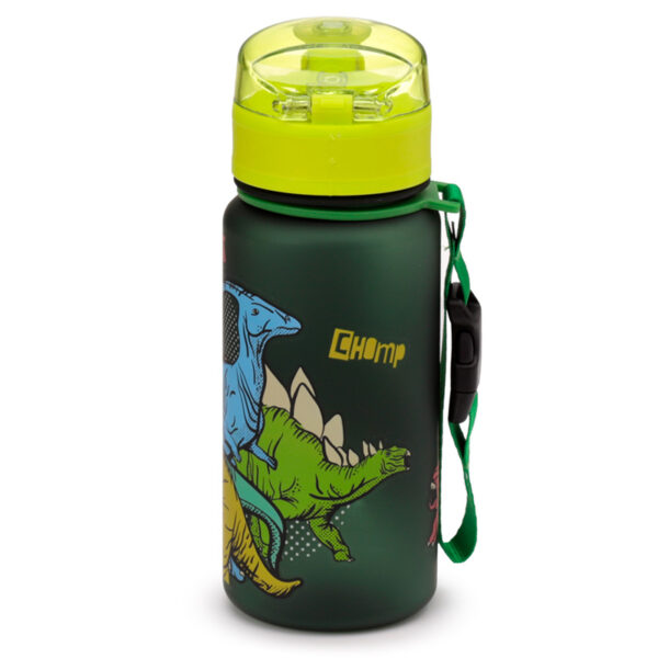 350ml Shatterproof Pop Top Children's Water Bottle - Dinosauria - Image 6