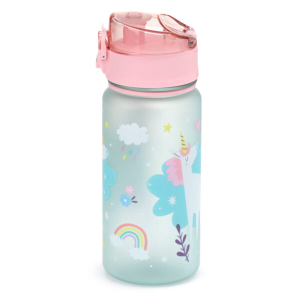 350ml Shatterproof Pop Top Children's Water Bottle - Unicorn Magic - Image 5
