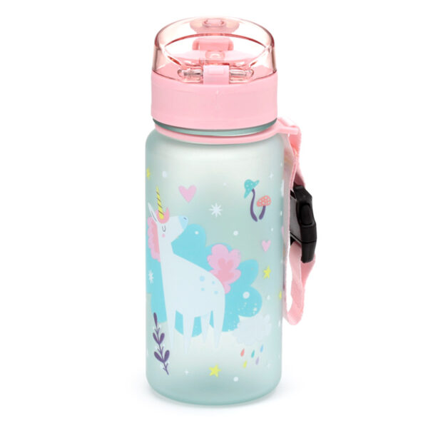 350ml Shatterproof Pop Top Children's Water Bottle - Unicorn Magic - Image 6