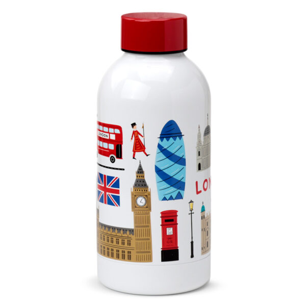 Reusable Insulated Drinks Bottle 350ml - London Souvenir - Image 7