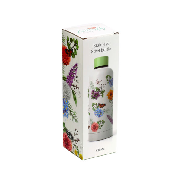 Reusable Insulated Drinks Bottle 530ml - Butterfly Meadows - Image 3