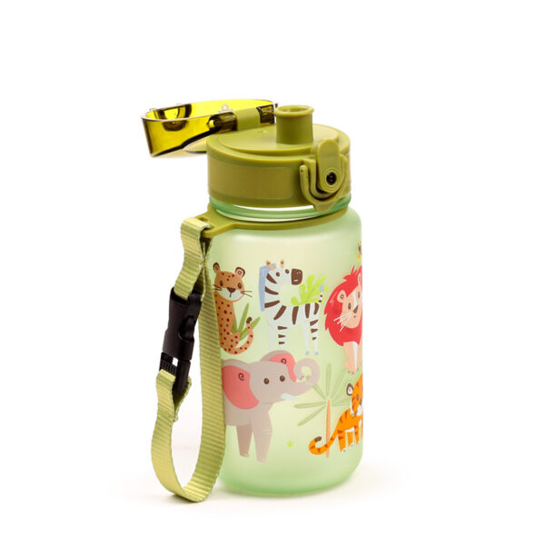 350ml Shatterproof Pop Top Children's Water Bottle - Zooniverse - Image 2