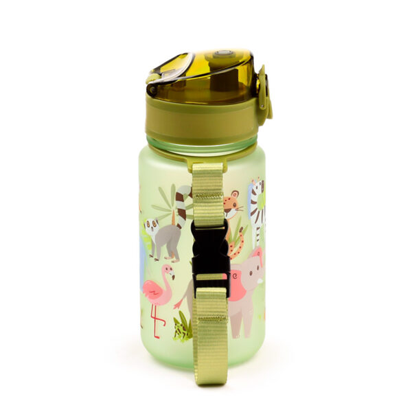 350ml Shatterproof Pop Top Children's Water Bottle - Zooniverse - Image 6