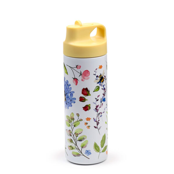 Reusable Insulated Flip Top Drinks Bottle 500ml - Nectar Meadows - Image 3