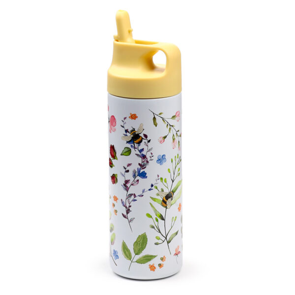 Reusable Insulated Flip Top Drinks Bottle 500ml - Nectar Meadows - Image 5