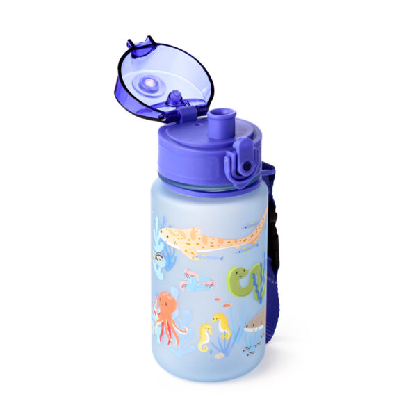 350ml Shatterproof Pop Top Children's Water Bottle - Mariniverse - Image 2