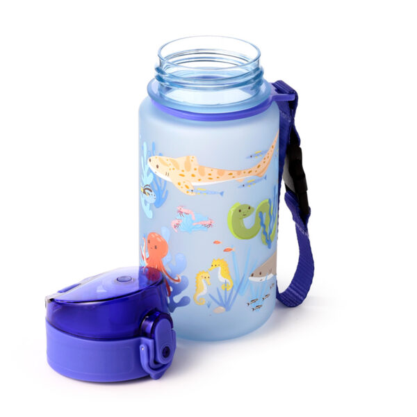 350ml Shatterproof Pop Top Children's Water Bottle - Mariniverse - Image 3