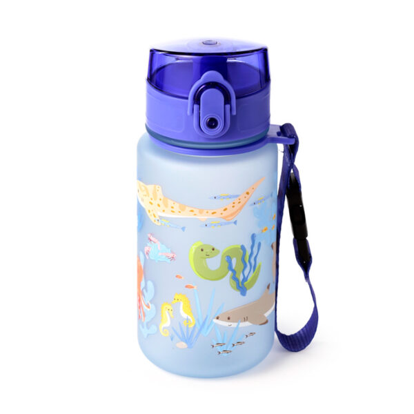350ml Shatterproof Pop Top Children's Water Bottle - Mariniverse - Image 5