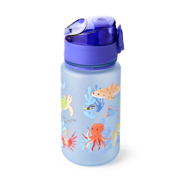 350ml Shatterproof Pop Top Children's Water Bottle - Mariniverse - Image 6