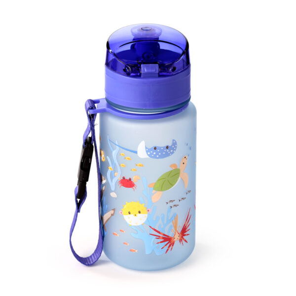 350ml Shatterproof Pop Top Children's Water Bottle - Mariniverse - Image 7