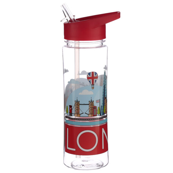 Reusable Water Bottle 550ml - London Panorama - Image 6