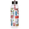 Reusable Water Bottle with Metallic Lid - London Icons - Image 2