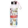 Reusable Water Bottle with Metallic Lid - London Icons - Image 3