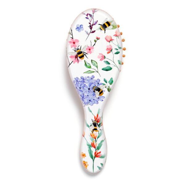 100% Bamboo Hair Brush - Nectar Meadows - Image 5