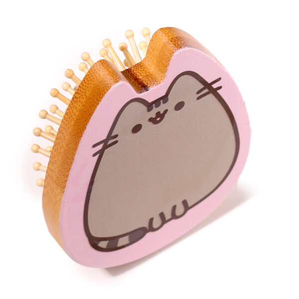 Bamboo Shaped Hair Brush - Pusheen the Cat - Image 6