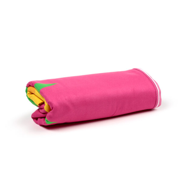 Microfibre Beach Towel - Good Vibes Pineapple - Image 6