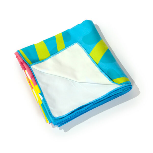 Microfibre Beach Towel - Vacation Vibes Unicorn - Image 5