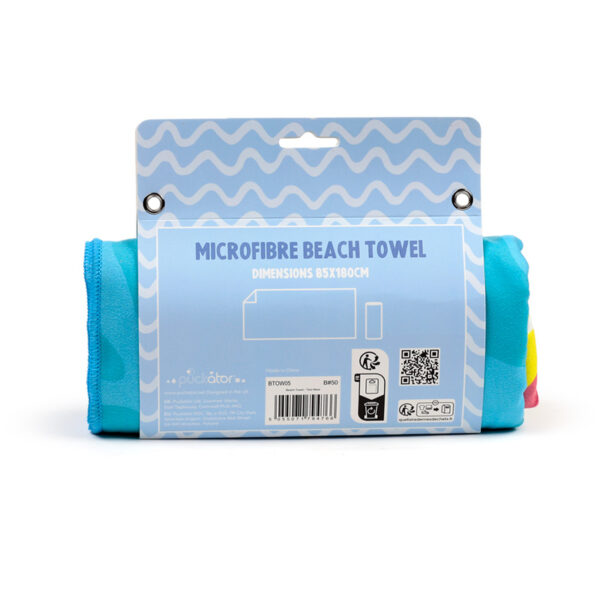 Microfibre Beach Towel - Vacation Vibes Unicorn - Image 8