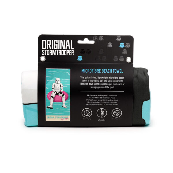 Microfibre Beach Towel - The Original Stormtrooper Pool Day Off - Image 8