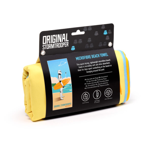 Microfibre Beach Towel - The Original Stormtrooper Surf Day Off - Image 2
