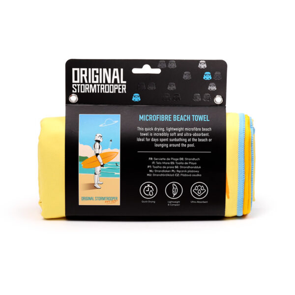Microfibre Beach Towel - The Original Stormtrooper Surf Day Off - Image 8