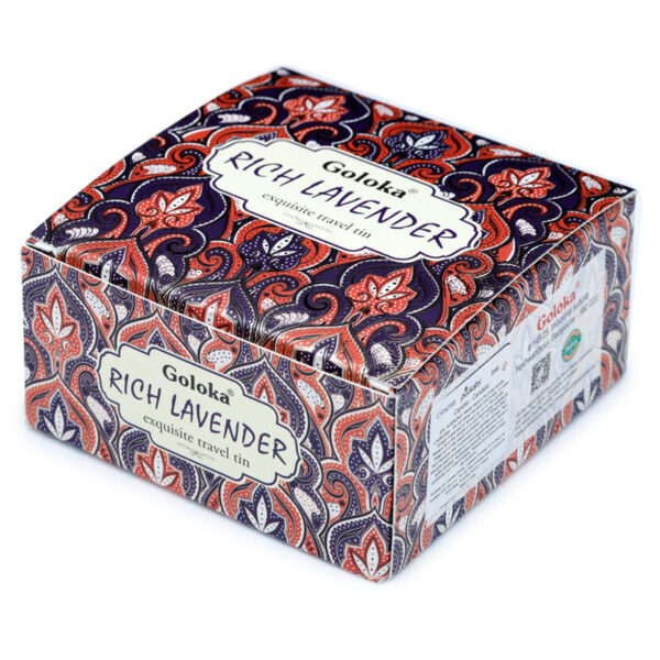 Goloka Wax Candle Tin - Lavender - Image 4