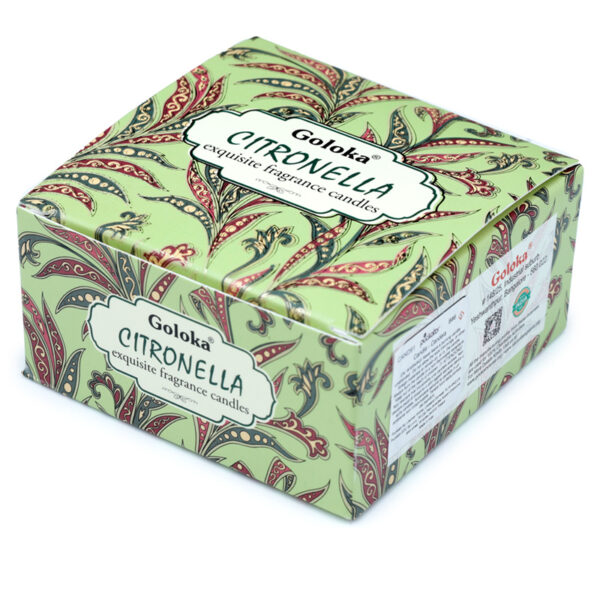Goloka Wax Candle Tin - Citronella - Image 4