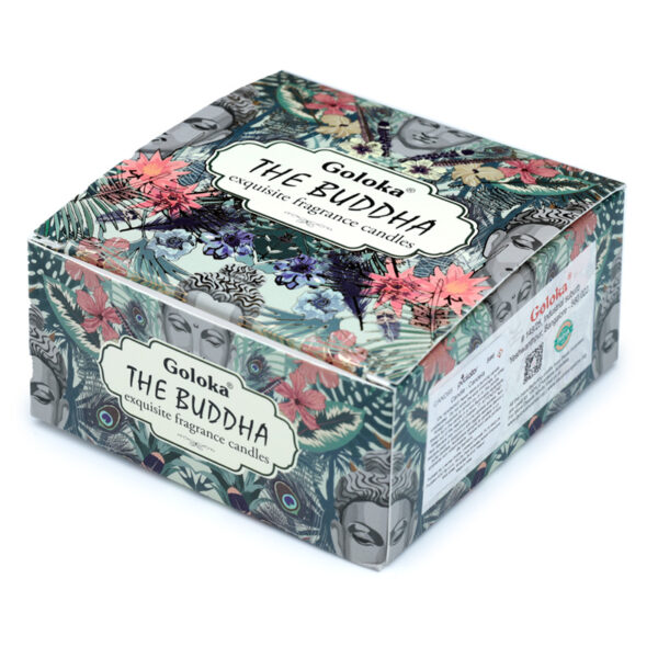 Goloka Wax Candle Tin - The Buddha - Image 4