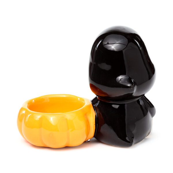 Ceramic Tea Light Candle Holder - Skull Boy - Image 5