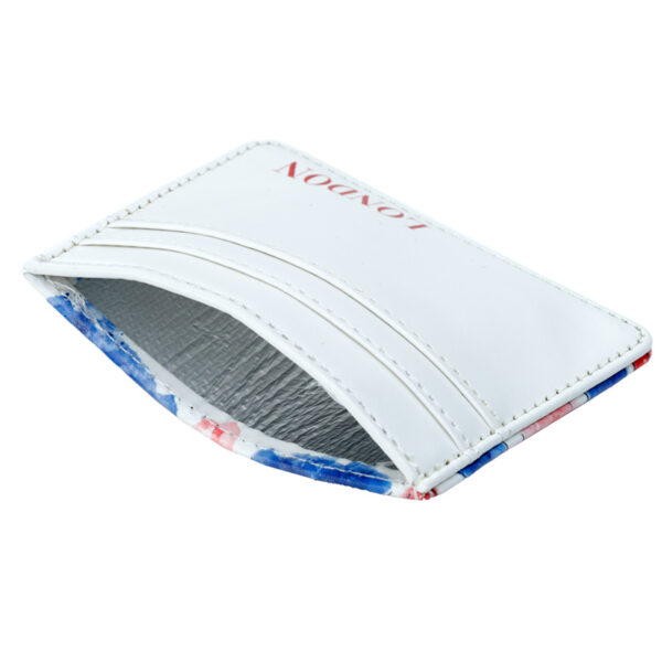 Contactless Protection Fabric Card Holder Wallet - London Tour - Image 2