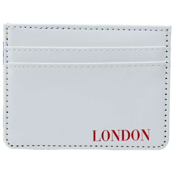 Contactless Protection Fabric Card Holder Wallet - London Tour - Image 4