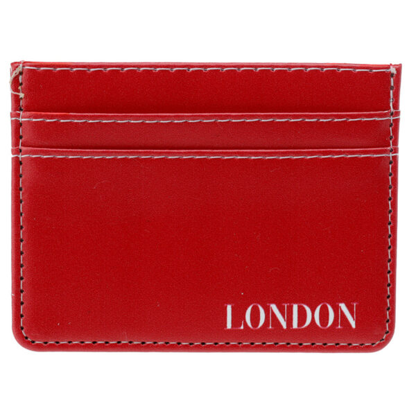Contactless Protection Fabric Card Holder Wallet - London Tour - Image 6