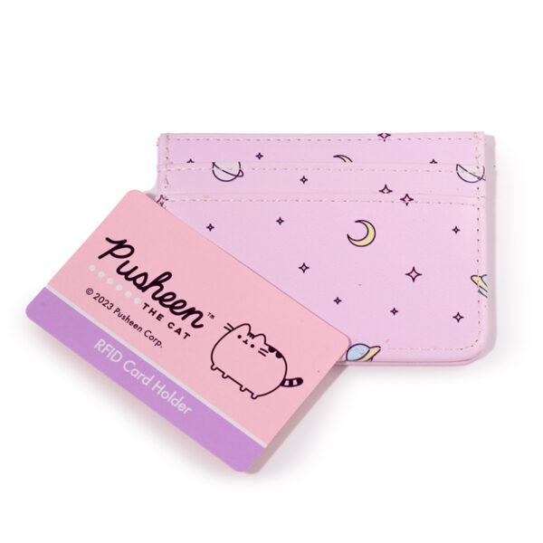 Contactless Protection Fabric Card Holder Wallet - Pusheen the Cat - Image 9