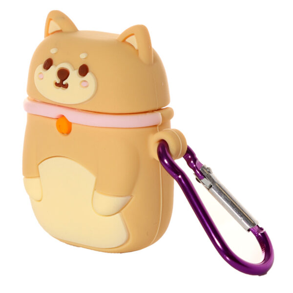 Wireless Earphone Silicone Case Cover - Shiba Inu Dog (Cover Only) - Image 4
