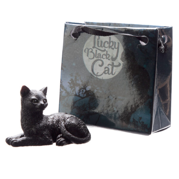 Collectable Lucky Cat Figurine in Mini Gift Bag - Image 4