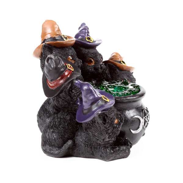 Witches LED Cat - Bubbling Cauldron - Image 8