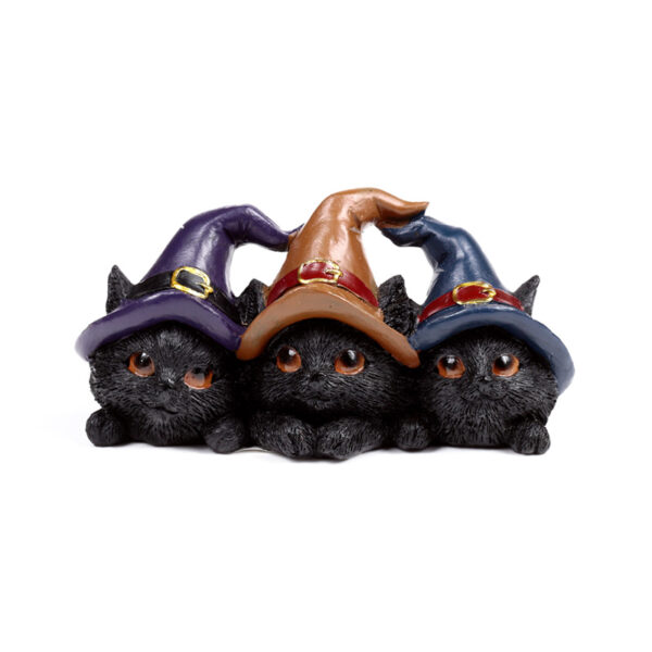 Witches Cat - Trio in Witches Hats - Image 2